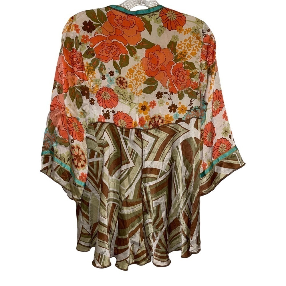 Cabi  Woman 100% Silk Top Size S - Picture 2 of 6